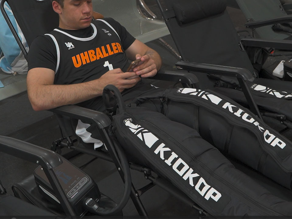  Super easy to use leg compression machine