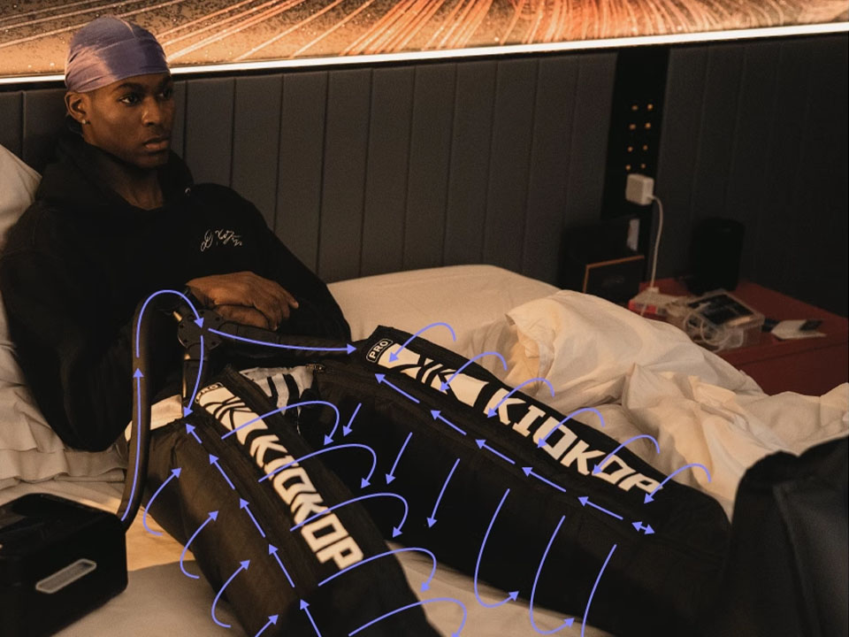 Amazing recovery boots customized for Athletes!